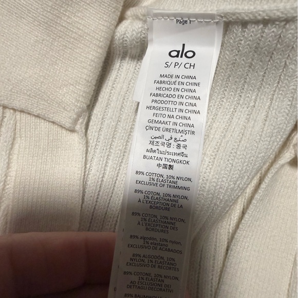 ALO Yoga Cream Mini Dress - Picture 6 of 6